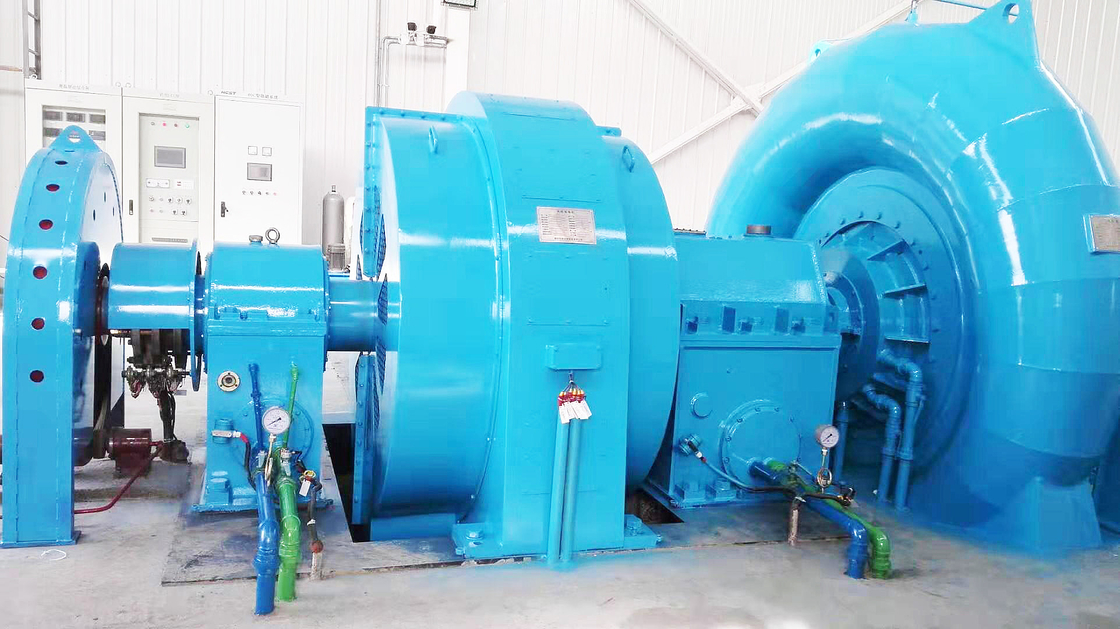 広く使用されているカスタマイズされた製品のためのフランシスタービン発電機 1mw 2mw
