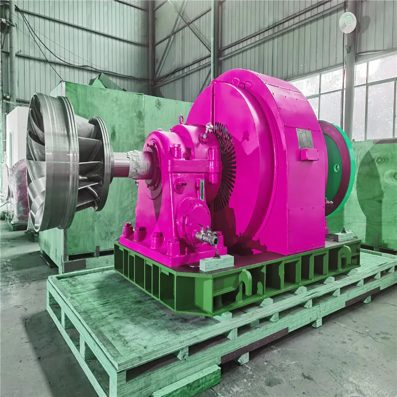 垂直/水平水力タービン発電機 450-1000rpm スピード範囲 200kw-20mw 電力出力