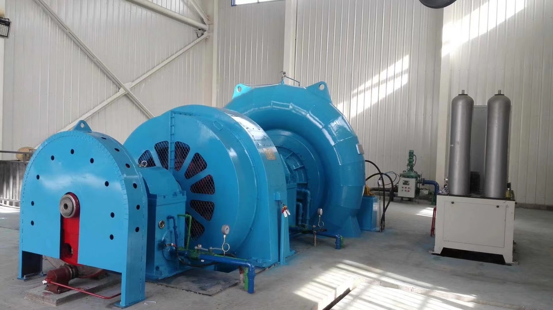 パワーステンレス・スティール・フランシス・タービン・ジェネレーター 300KW-20MW 400V 800V 6.3kV 10kV