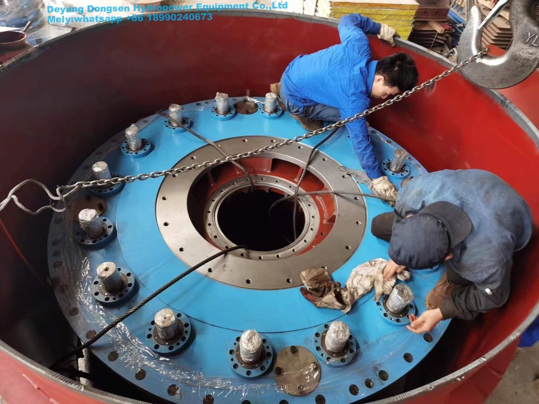 自動/手動制御パネル付き 定番電圧垂直/水平水タービン発電機