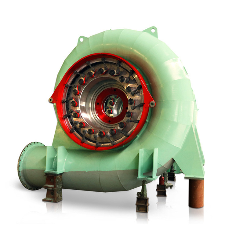 垂直または水平のフランシスタービン発電機 50Hz/60Hz 450-1000RPM 400V-10kV