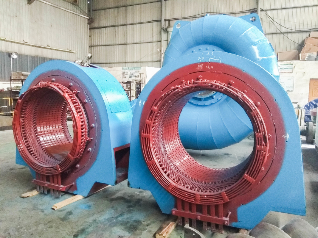 水力発電所用 コンパクト 300Kw-20Mw ステンレス鋼 フランシス 水力タービン発電機