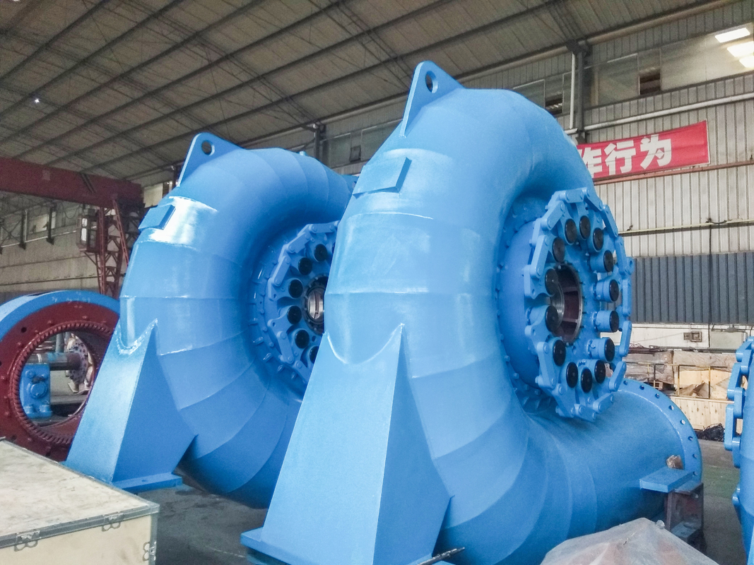 水力発電所用 コンパクト 300Kw-20Mw ステンレス鋼 フランシス 水力タービン発電機