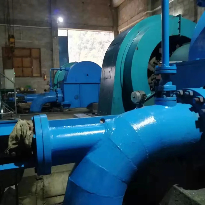 効率性 ステンレス鉄タービン発電機 500-3000rpm 50Hz/60Hz 200kW-30MW