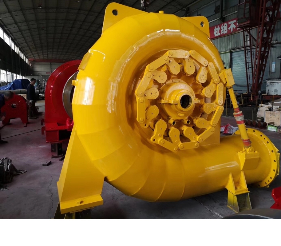 カスタマイズされた色水タービン発電機 300-3000rpm 速度範囲と 200kW-20MW 電力出力
