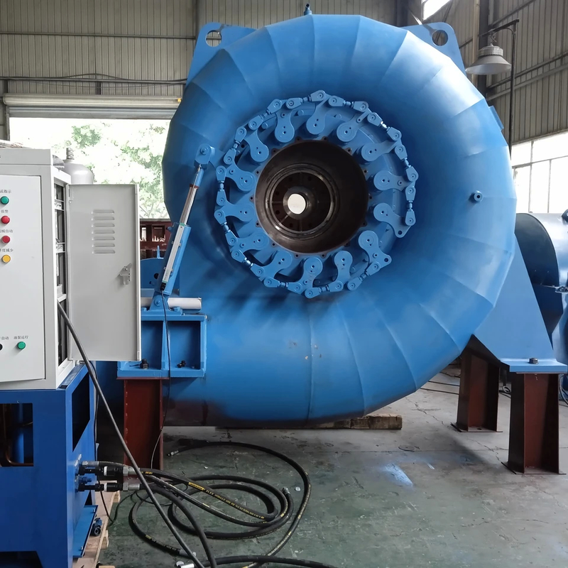 垂直水タービン発電機 200kw-20mw 電力出力 定番周波数 50Hz/60Hz カスタマイズされた色 空気/水