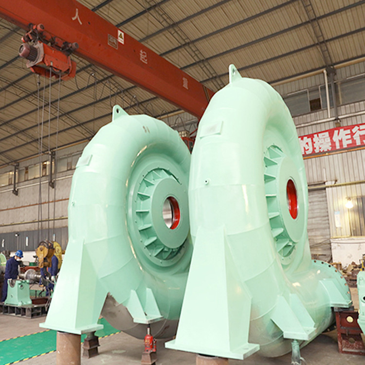 200kw-20mw 耐久性 鉄鋼 ステンレス 鉄鋼 水力タービン 発電機 5m-500m 水頭