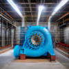 200kw 水力タービン発電機 50Hz 周波数 電気発電のためのブラシレス興奮モード