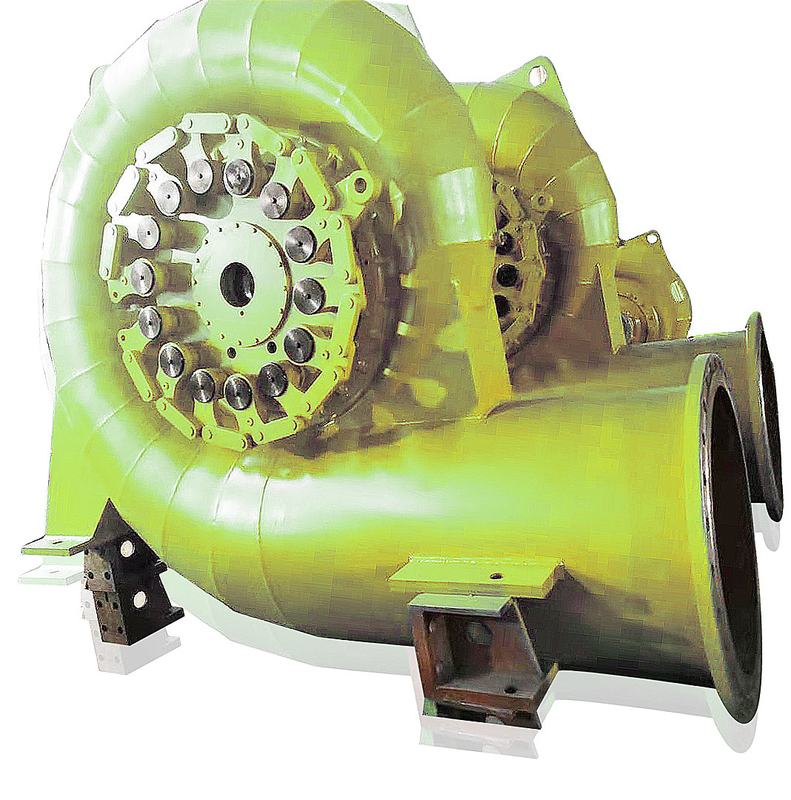 水力タービン発電機 200kw-20mw 容量 450-1000rpm 5m-500m 水頭