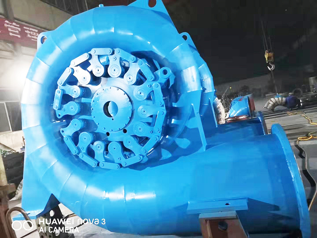 垂直設置のための自動制御付き,カスタマイズされたブラシレス水タービン発電機
