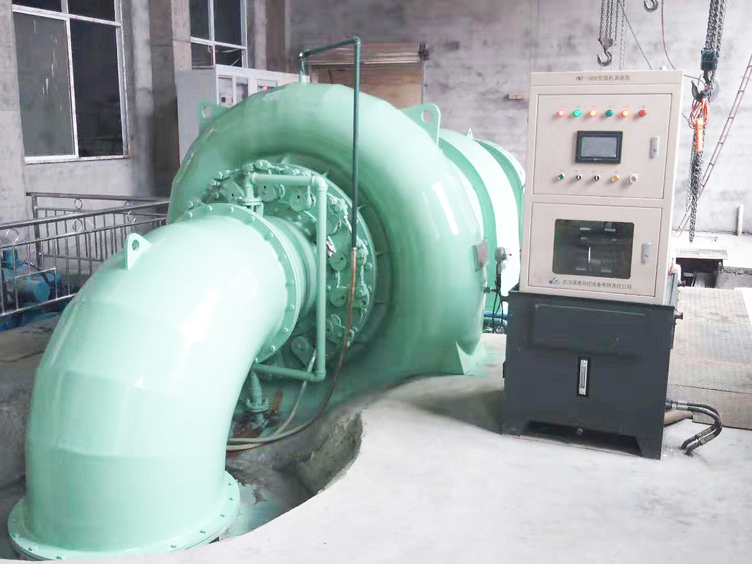 垂直または水平のフランシスタービン発電機 400V 800V 6.3kV 10kV 50Hz/ 60HZ 20m-300M 定数水頭