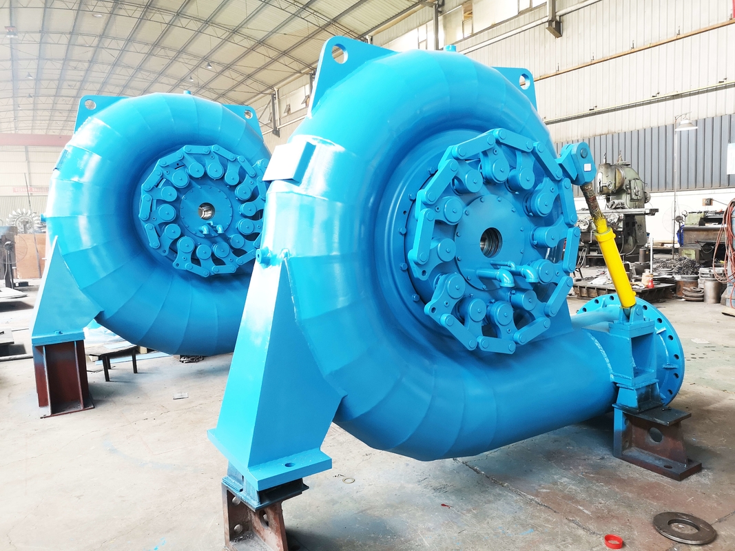 自動制御ステンレス鋼のフランシスタービン発電機 - 300KW-20MW パワー 400V-10kV垂直