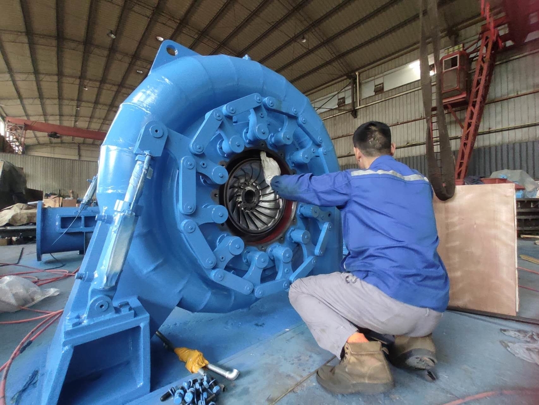 空気/水冷却水タービン発電機
