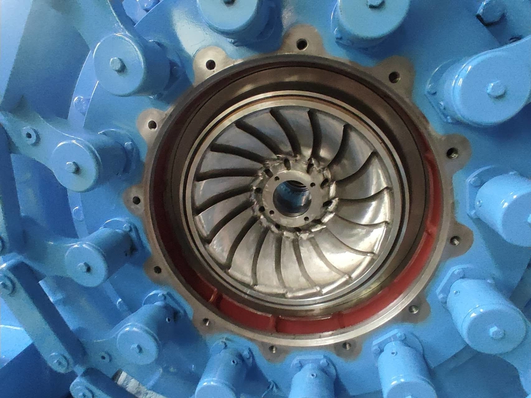 垂直式水タービン発電機 220V-690V 定電圧 200kw-20mw 電力出力 室内・室外使用