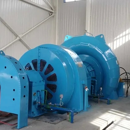 効率 フランシス 水タービン 電力発電のための水頭 5m-500m 必要なパラメーター