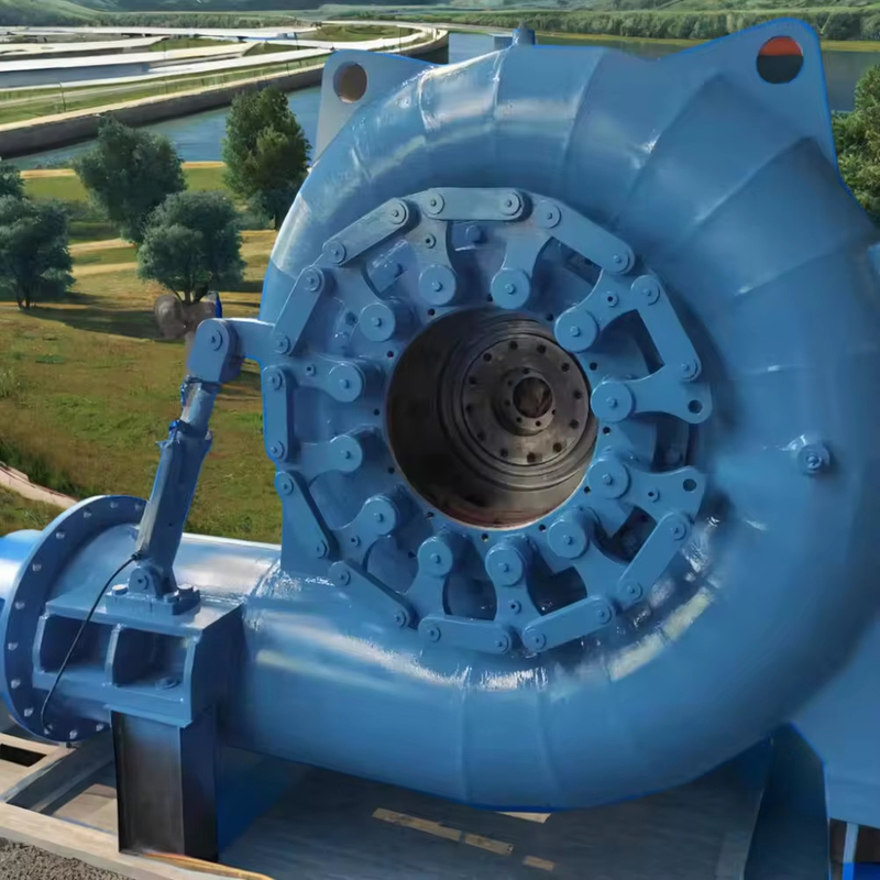 自動制御ステンレス鋼のフランシスタービン発電機 - 300KW-20MW パワー 400V-10kV垂直