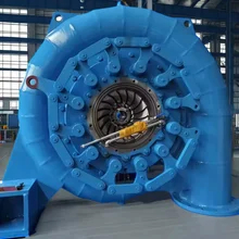 オーダーメイド 200kw-20mw 水頭水力タービン発電機 ステンレス鋼 RPM 450-1000 50HZ/60HZ周波数