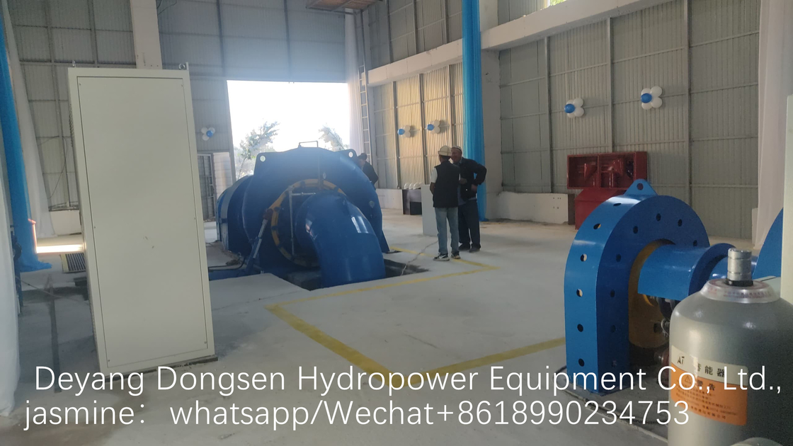 400V 800V 6.3kV 10kV 定電圧 ステンレス・スチール・ランナー フランシス・タービン・ジェネレーター