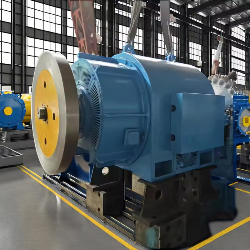 鋳鉄ペルトンホイールタービン発電機 電源発電のための電流100A-1000A 100KW-50MW