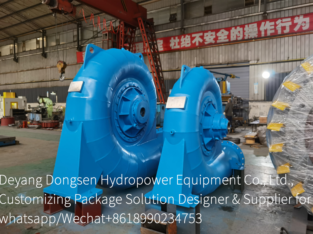 自動制御 静的シリコン刺激水タービン発電機 速度範囲 450-1000RPM