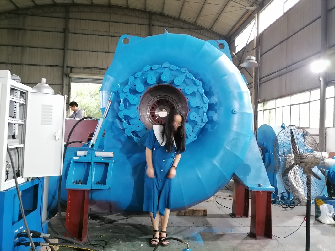 完全自動制御 静的シリコン刺激を持つ水平小型水力タービン発電機