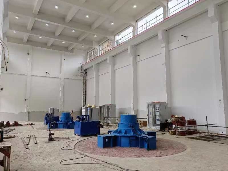 水力発電所用ステンレスステールランナー付きの水力タービン発電機