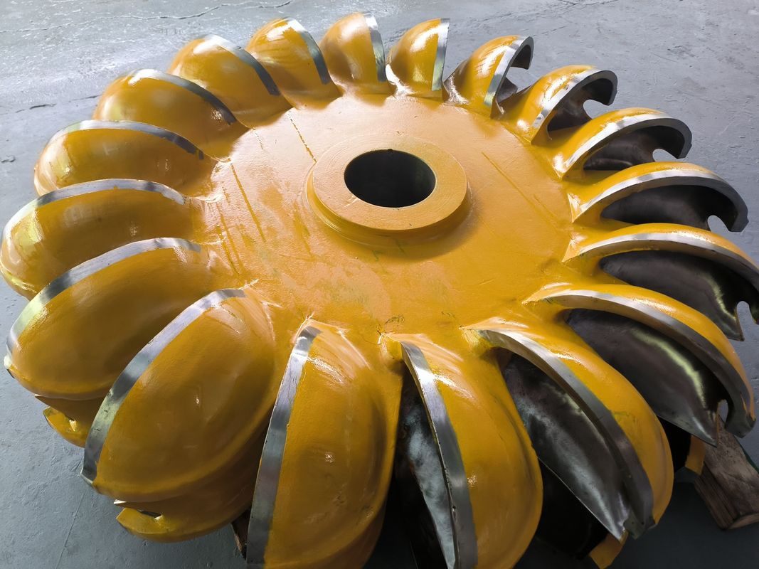 水力発電所向け定格出力1～10MW水車ランナーカスタムブレード高さエネルギー生成ソリューション