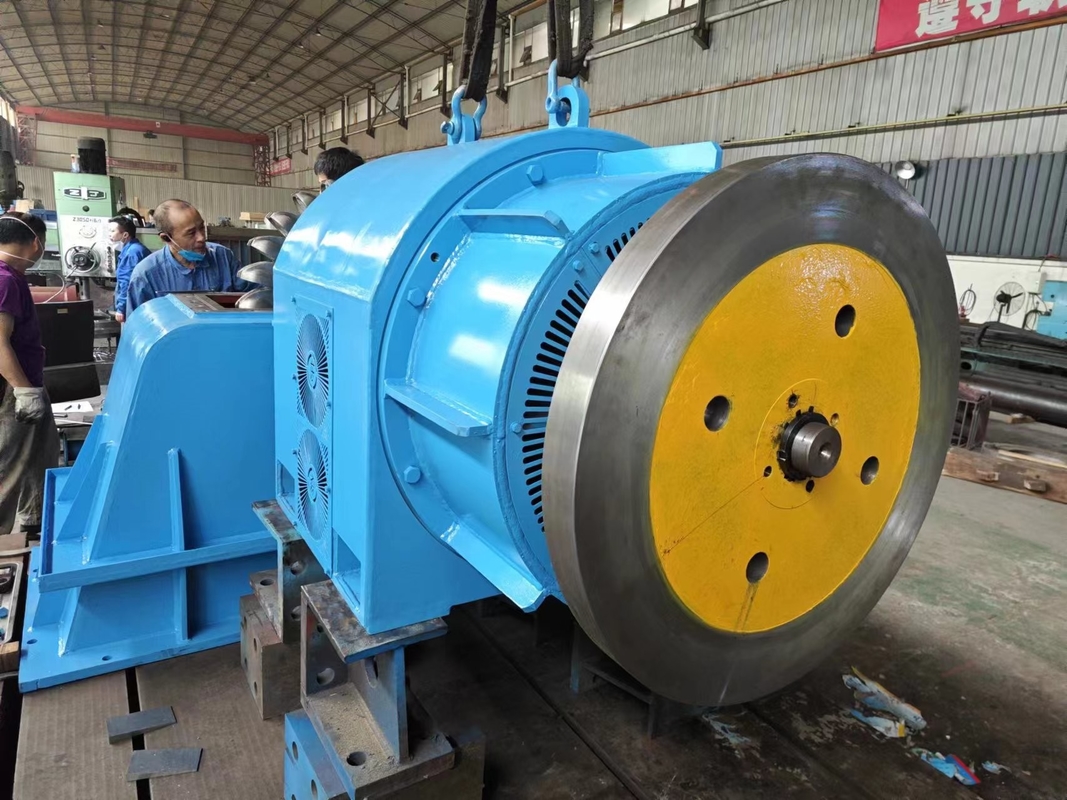 高品質の高水頭に使用される空気冷却100kw-10mwペルトンタービン