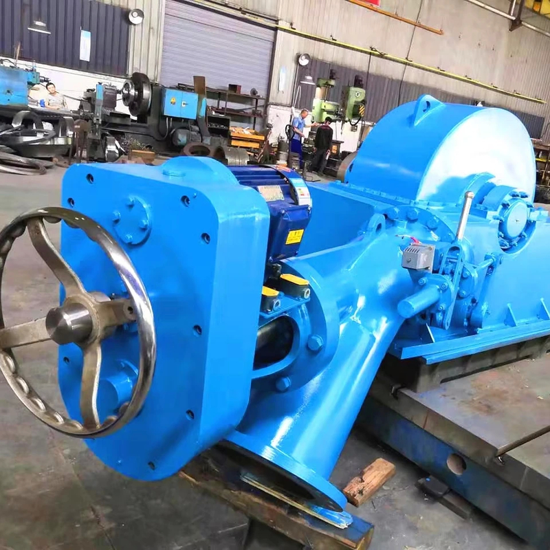 50~400m名目ヘッド 垂直/水平装置 トルゴタービン発電機 200kW~30MW