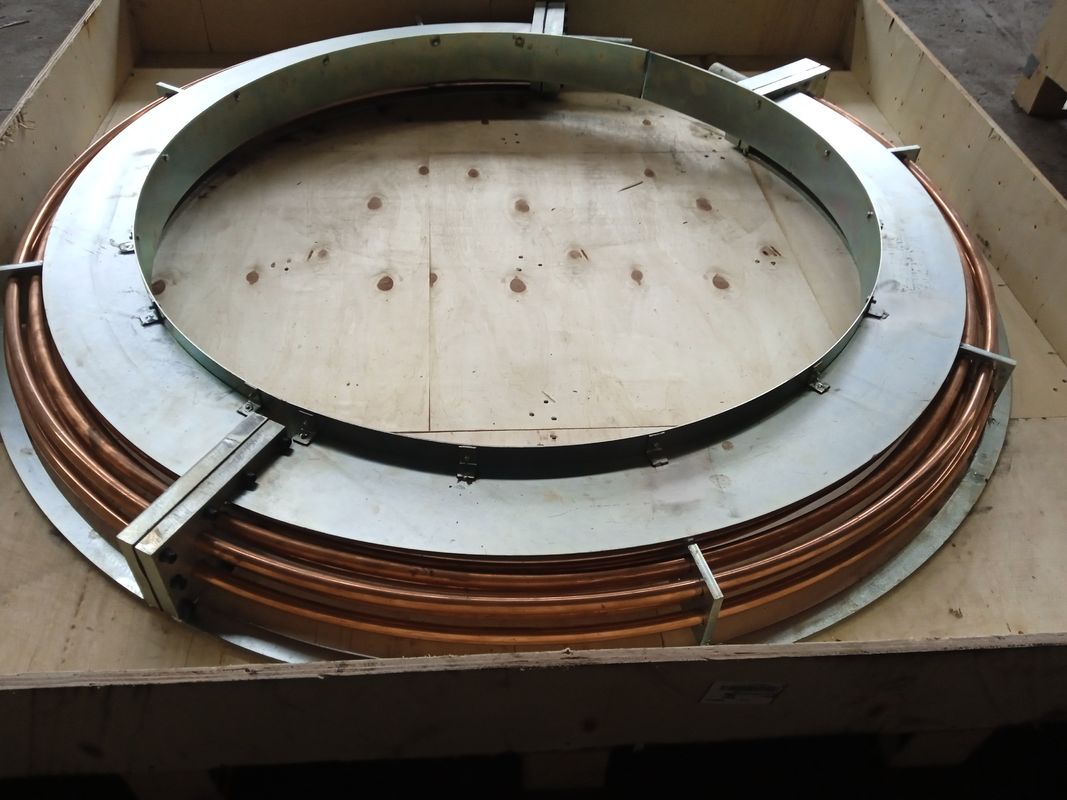 動作温度範囲 0~80°C 空気オイルクーラー 500x500x500mm 水力タービンユニット オイルクーラーと冷却ソリューション