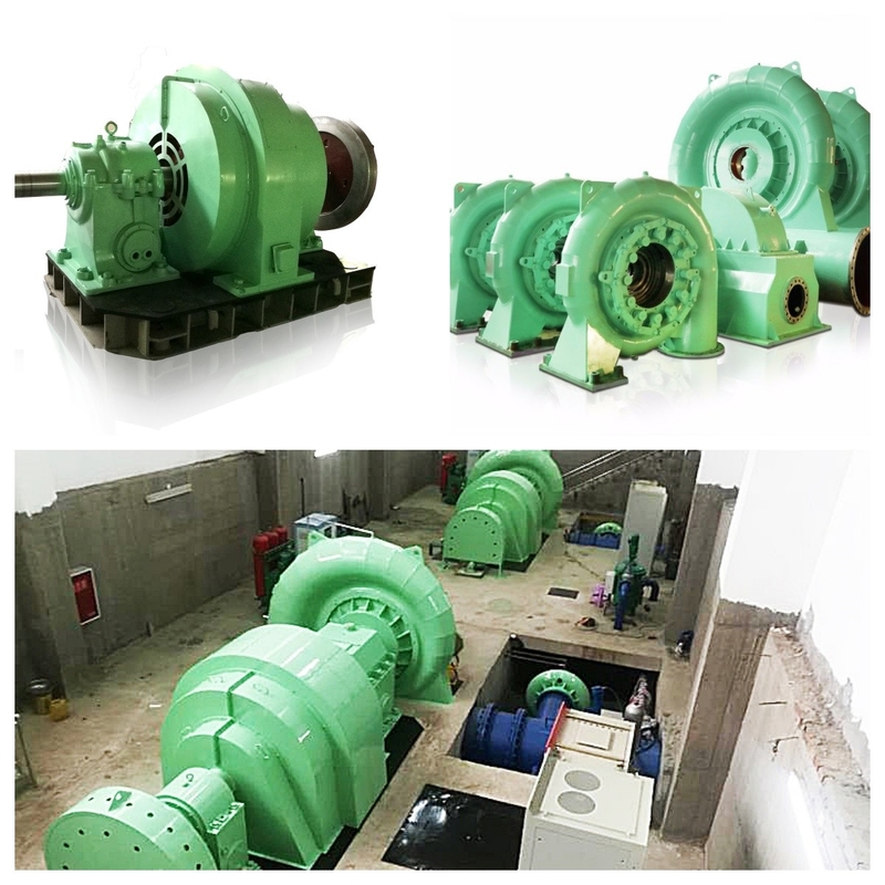 50HZ/60HZ 500KW-20MW 水力タービン 電気発電所用 ブラシなし刺激発電機