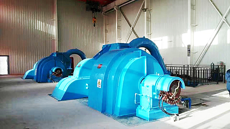 品質の良い水力タービンメーカー 水源用の専用発電機 20m~200m 発電所