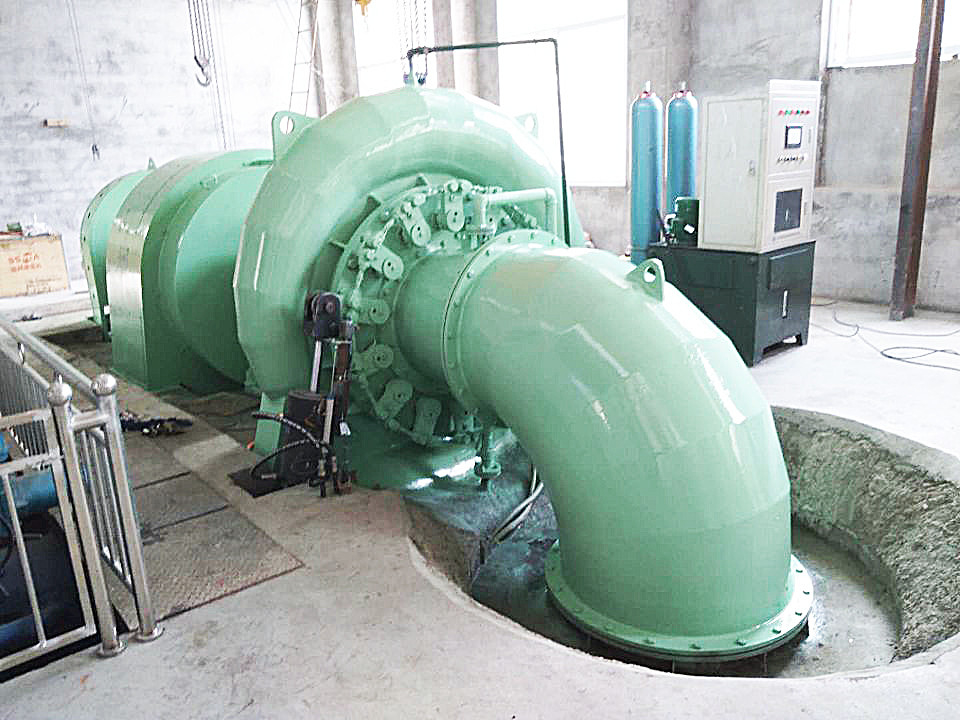 高耐久性の水力タービン 水力発電機 水頭用 20m~200m