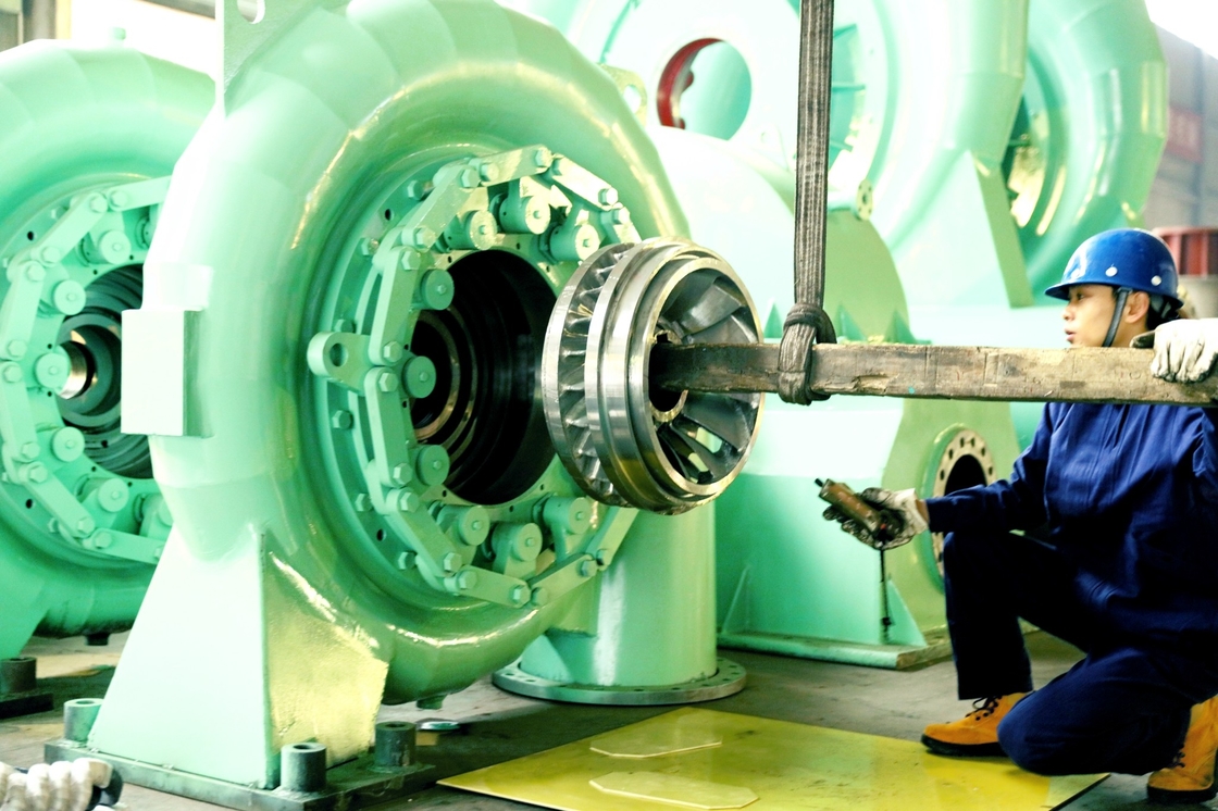50HZ/60HZ周波数タービン水力発電機 500kw 600kw 700kw フリーエネルギー発電機 フライホイール