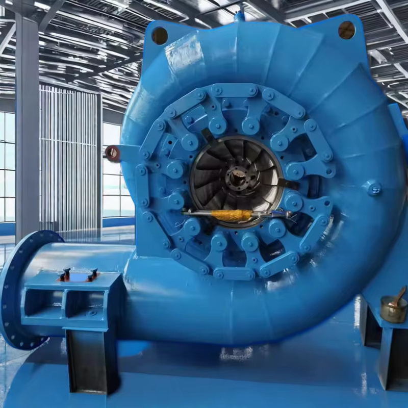 持続可能な自動化制御システム 再生可能エネルギーにおける 300kw-20MWの名乗電力のためのフランシス水力タービン発電機
