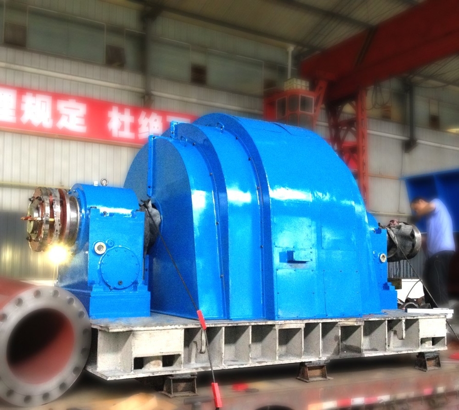 持続可能で環境にやさしいエネルギー生産のための 150RPM-1000RPMの速度範囲の 20kWから 160KWの水力タービン発電機