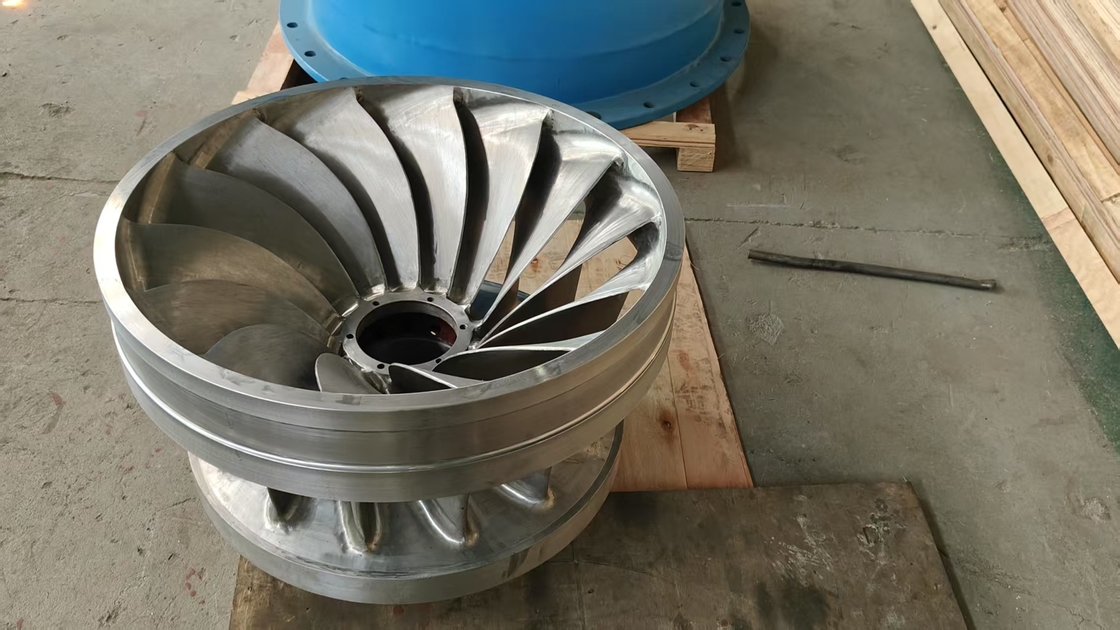 200kW~20mWの再生可能エネルギーと環境に優しいエネルギーのためのカスタマイズされた刃長水力タービン