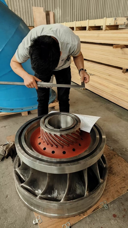 200kW~20mWの再生可能エネルギーと環境に優しいエネルギーのためのカスタマイズされた刃長水力タービン