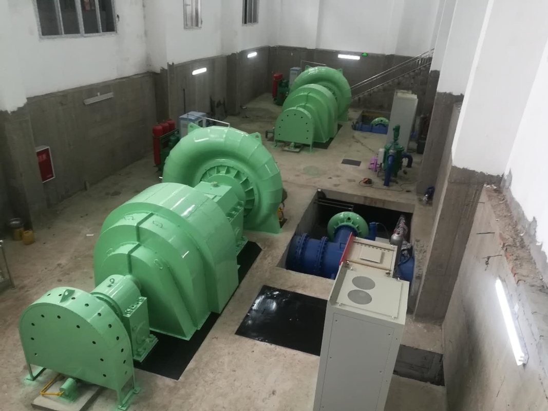 30-50年 寿命 300kw-20mw の高容量の水力タービン発電機とステンレス鋼ランナー材料