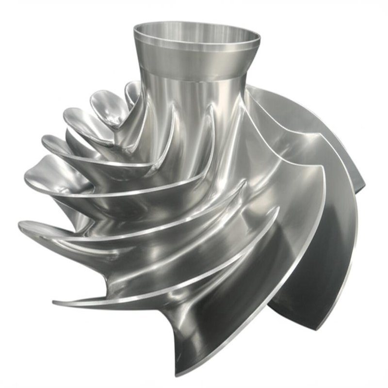 速度範囲150RPM～1000RPMのハイドロタービンランナー、カスタマイズされたブレード幅、ランナー直径0.5～10メートル