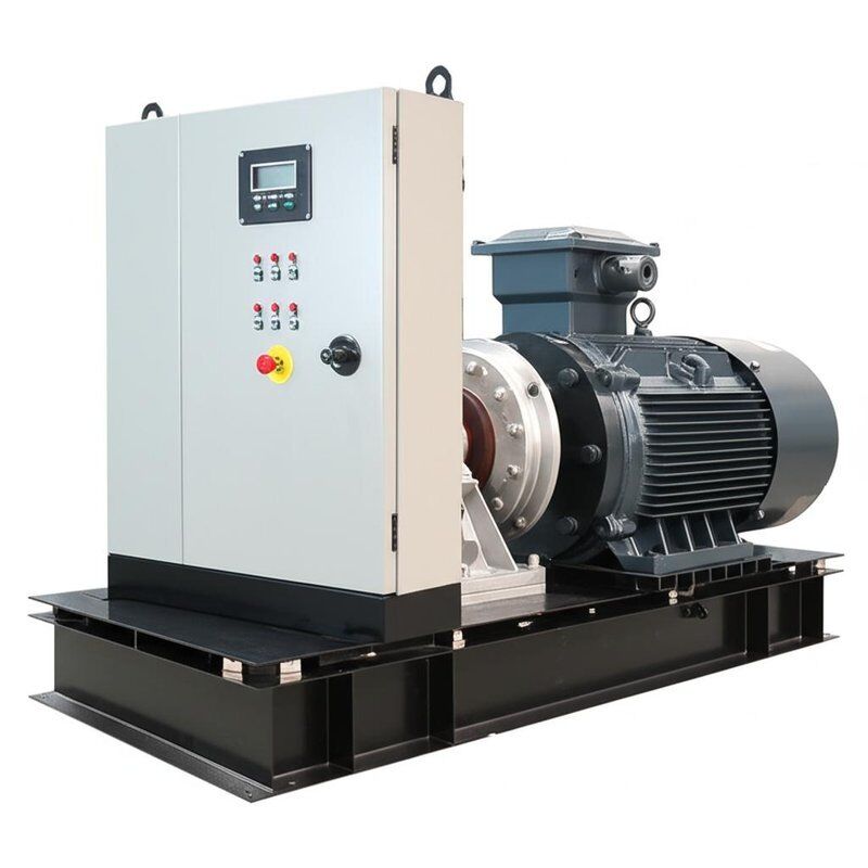 ターゴタービン発電機 15〜300m 動作ヘッド範囲と 5 in 1 統合制御パネル