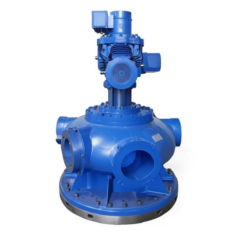 水冷水タービン発電機 120Mから200Mの垂直設置