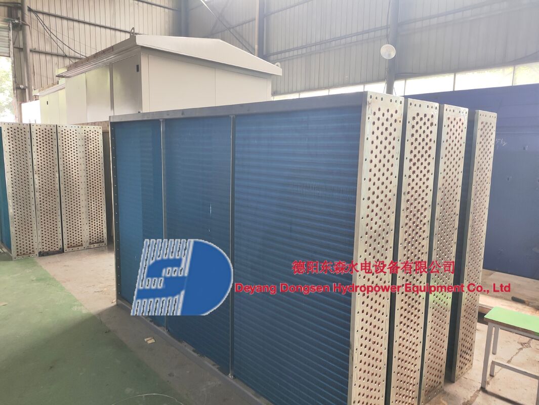 油粘度範囲 10-500 CSt 油圧オイルクーラー OEM 右 油圧作動油冷却とシステム温度安定性を提供