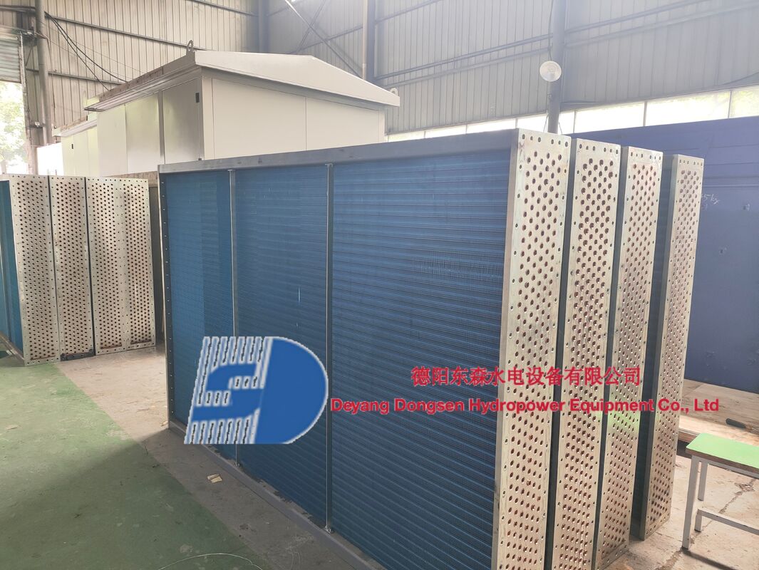 油粘度範囲 10-500 CSt 油圧オイルクーラー OEM 右 油圧作動油冷却とシステム温度安定性を提供