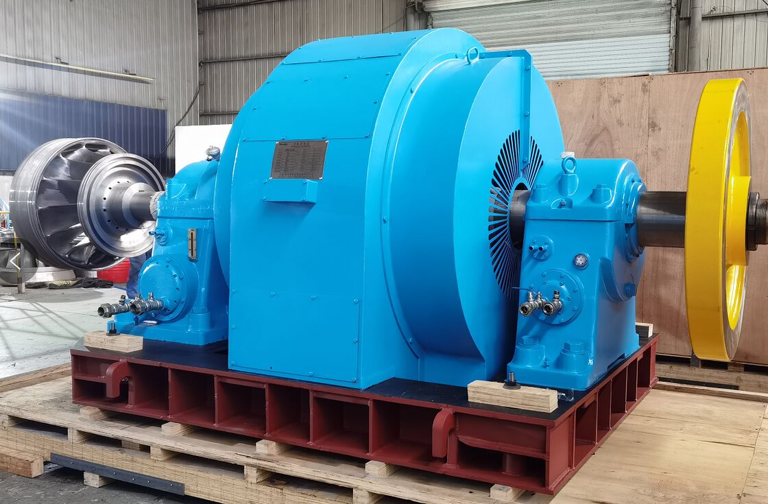 デザインヘッドのために設計されたフランシス・ランナー水力タービン発電機 168〜357 M 頑丈なフランシス・タービン発電機技術