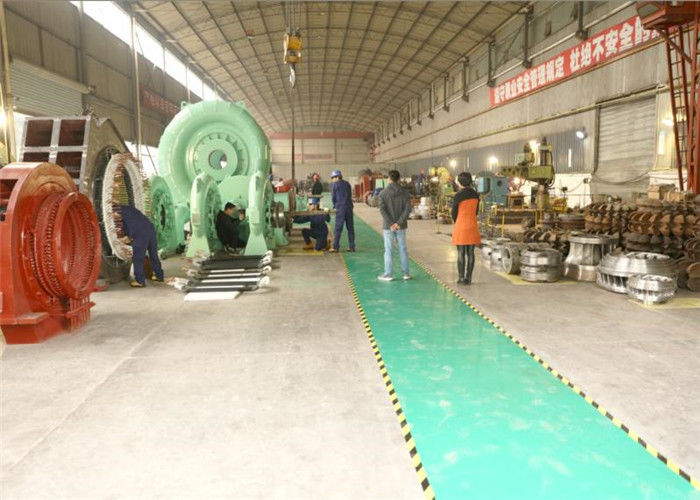 DN2250-3200mm パイプ径フランシス水車発電機、2000kwユニット容量、自動制御モード