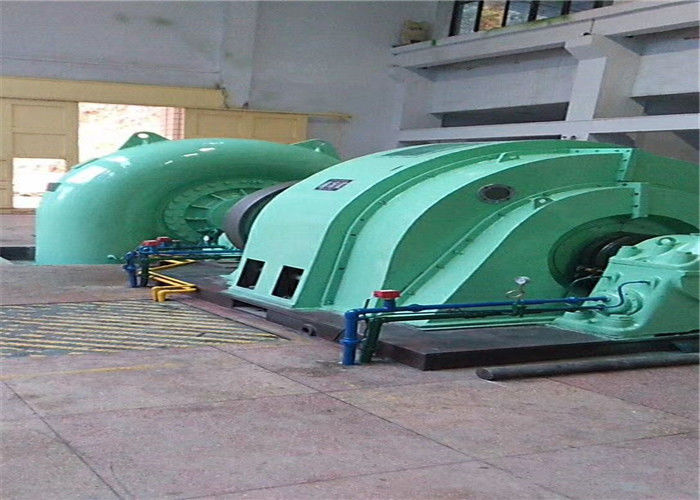 DN2250-3200mm パイプ径フランシス水車発電機、2000kwユニット容量、自動制御モード