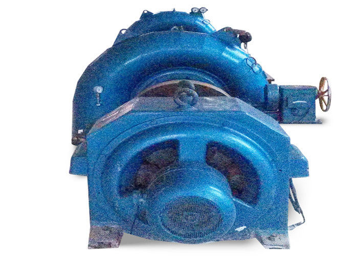 150RPM 1000RPM フランシス 水力タービン発電機 支持流量 3.21〜14.9 M3s 持続可能なエネルギー生産