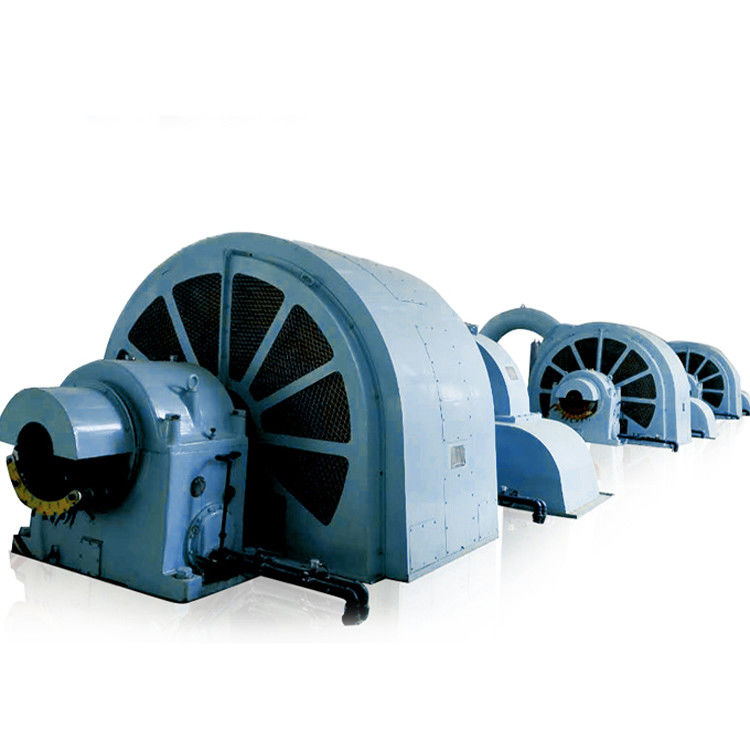 高いヘッド 100m から 2000m のペルトン タービン発電機の定格電圧 6-10kV 水力エネルギー生産のために顧客設計されました