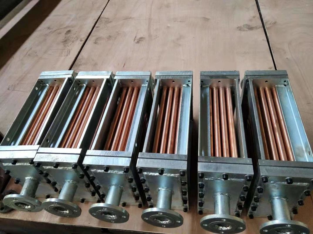 動作温度範囲 0~80°C 空気オイルクーラー 500x500x500mm 水力タービンユニット オイルクーラーと冷却ソリューション